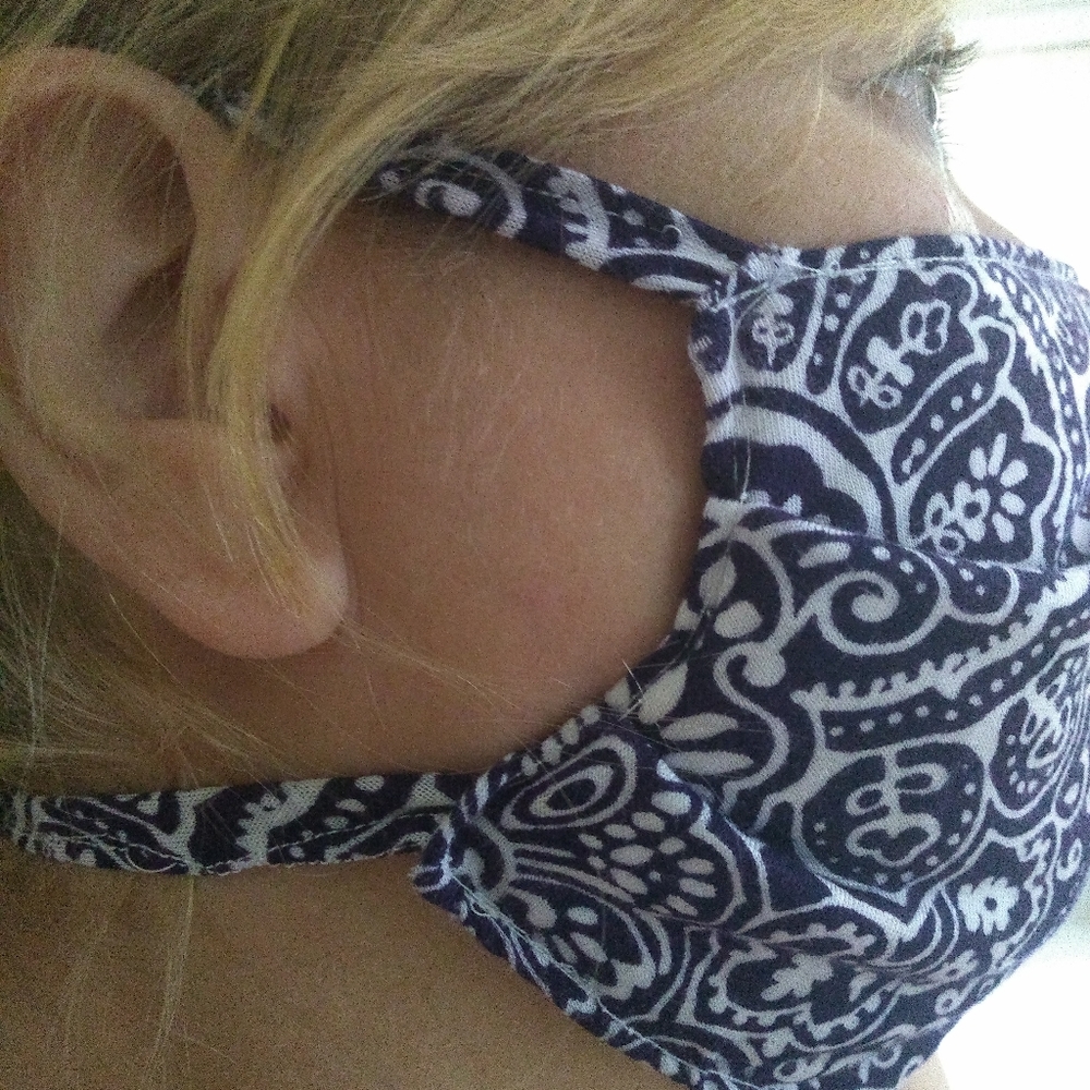 NWOT Face mask new reusable recersable 2 ply - Picture 3 of 3